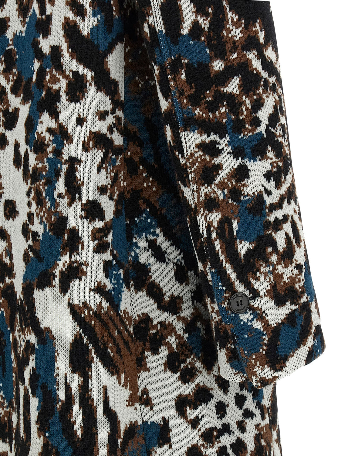 Multicolor Wool Coat