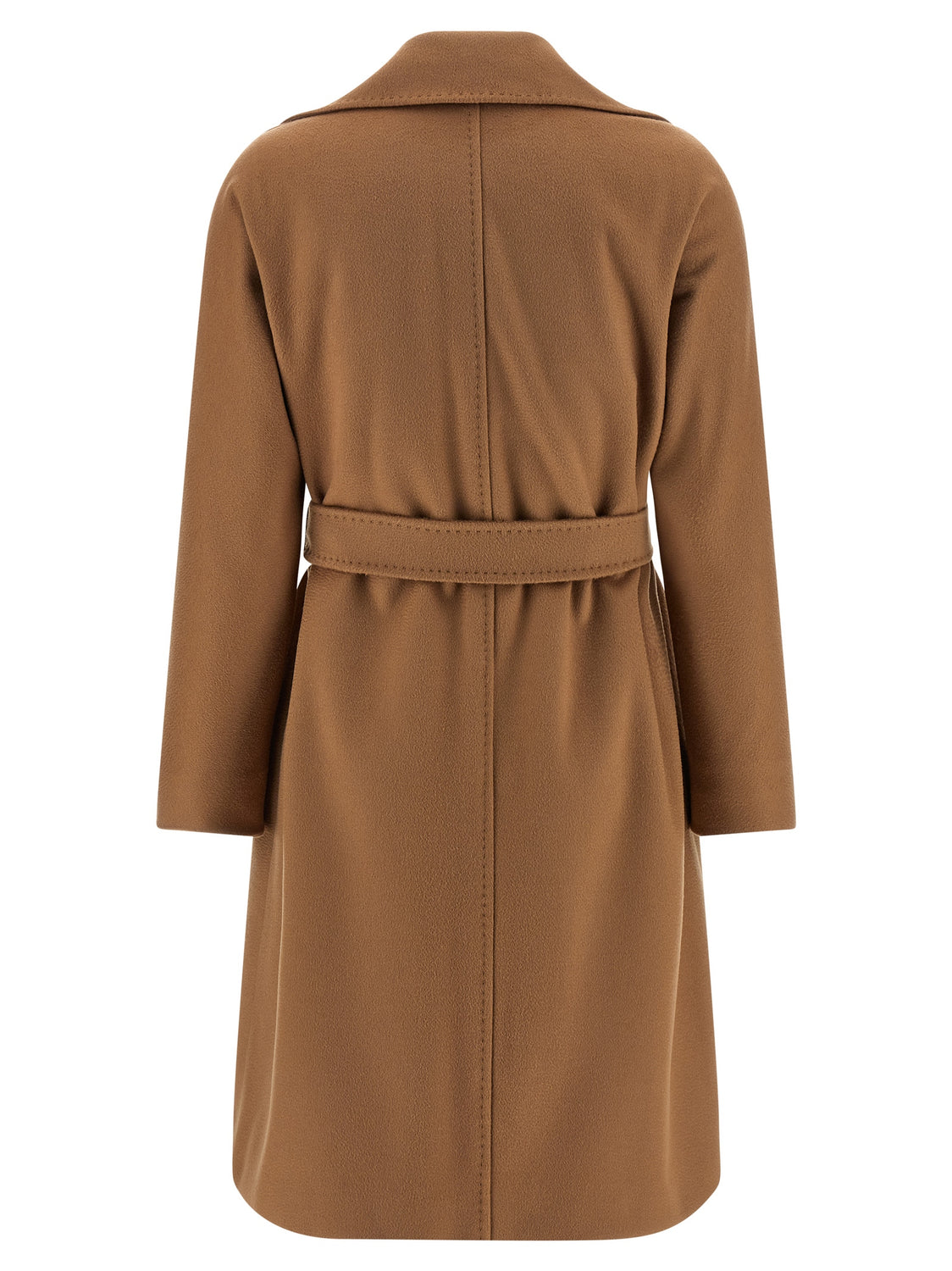 Brown Virgin Wool Coat