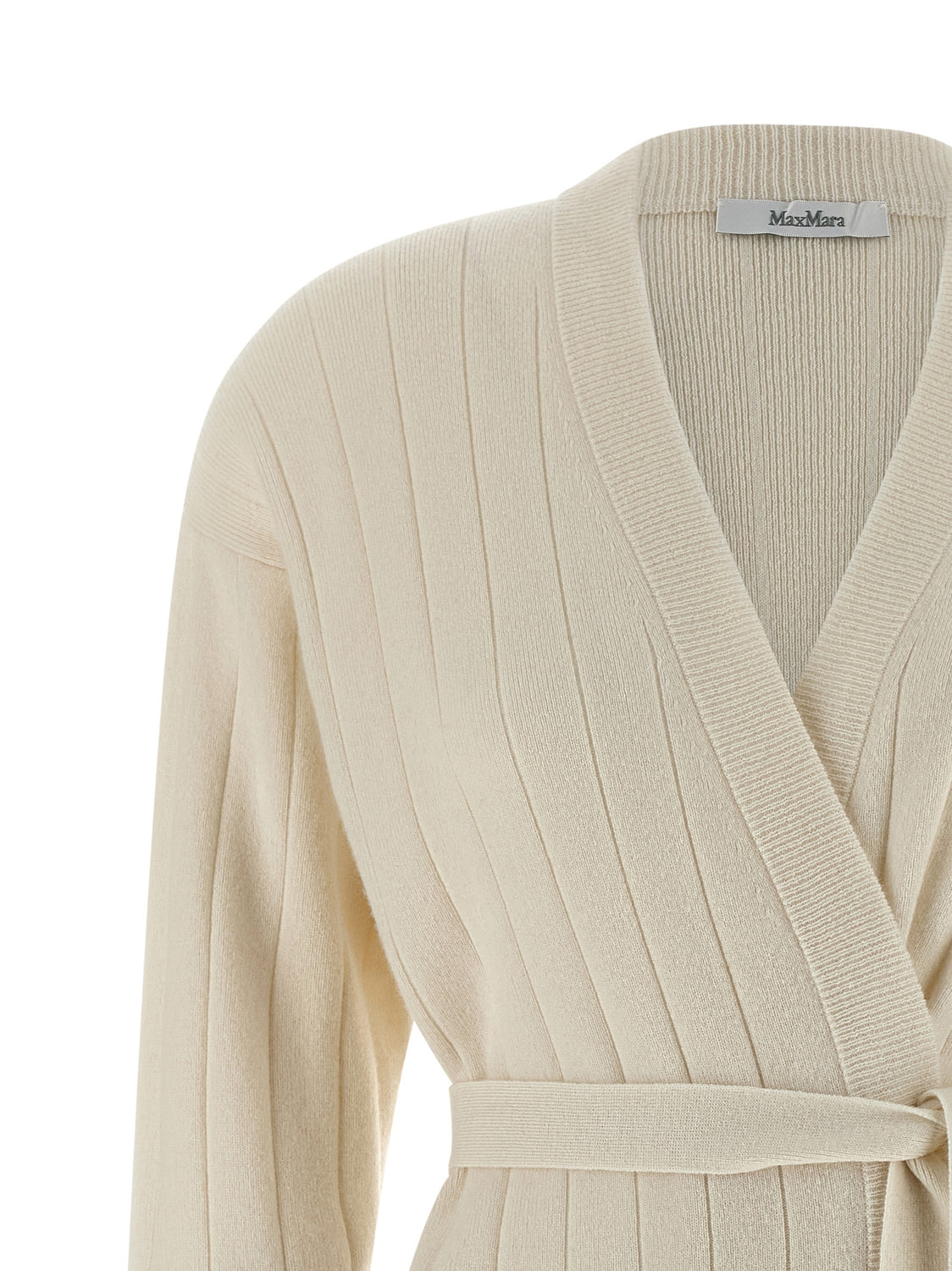 White Cashmere Cardigan