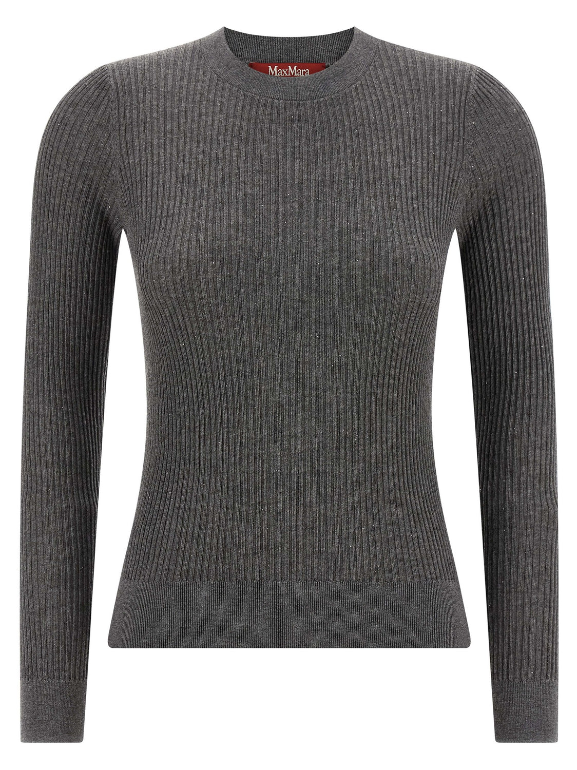 Gray Silk Cardigan