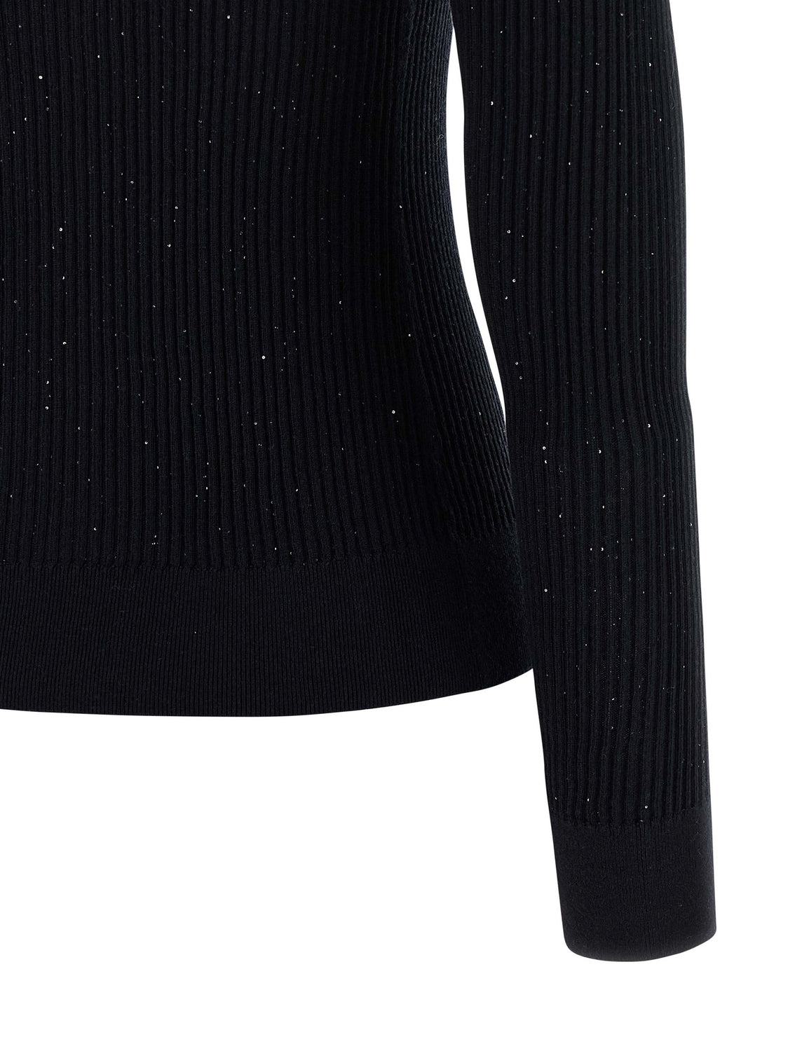 Black Silk Cardigan