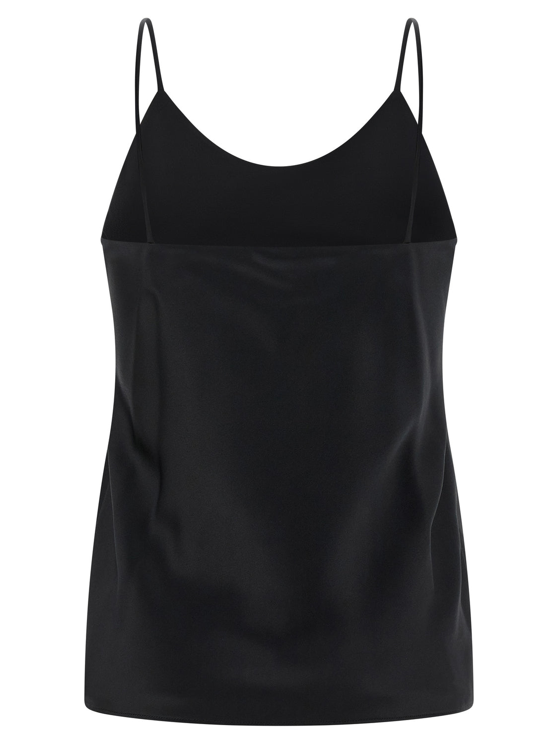 Black Silk Tank Tops
