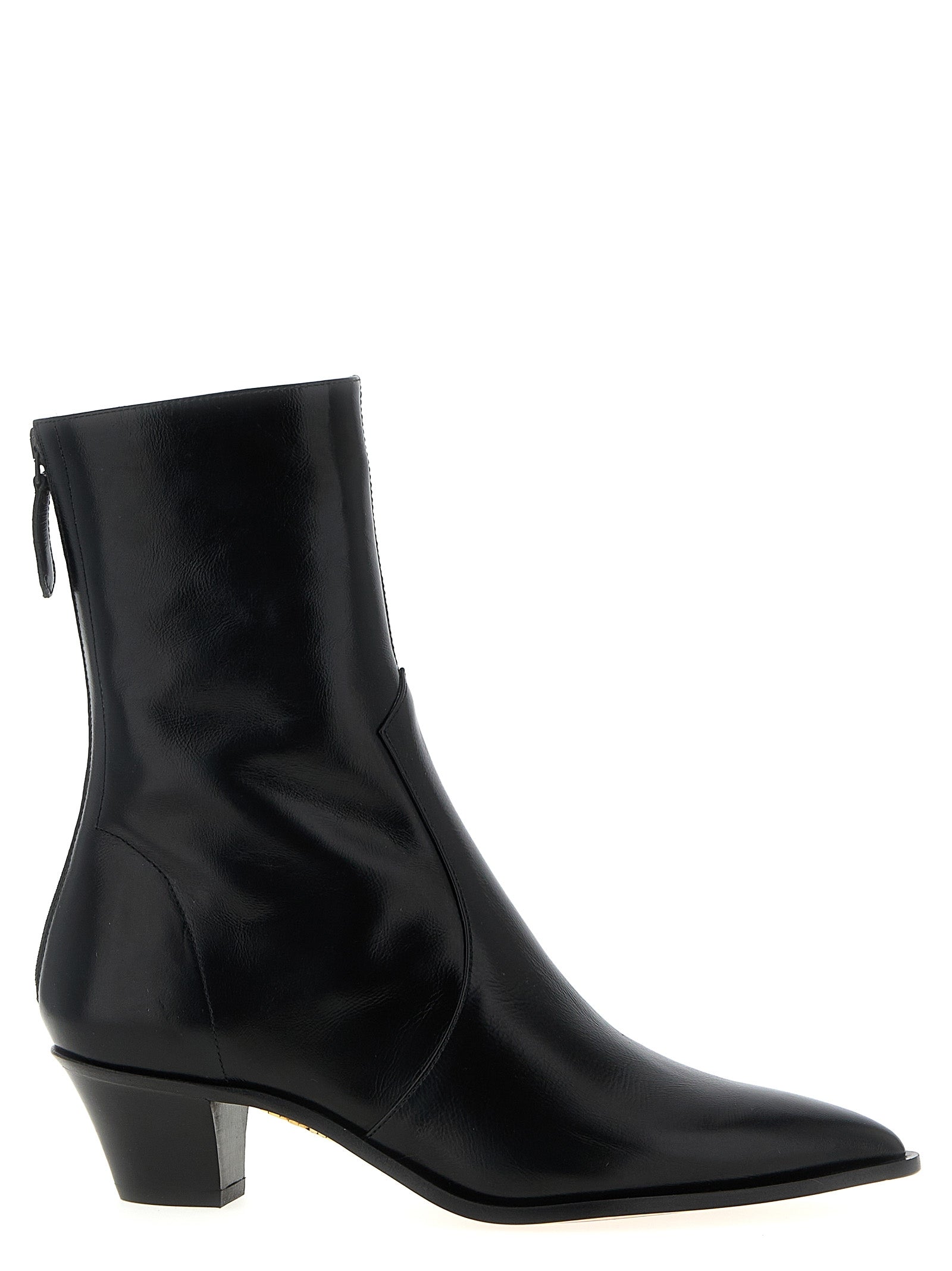 Black Calfskin Chelsea Boots