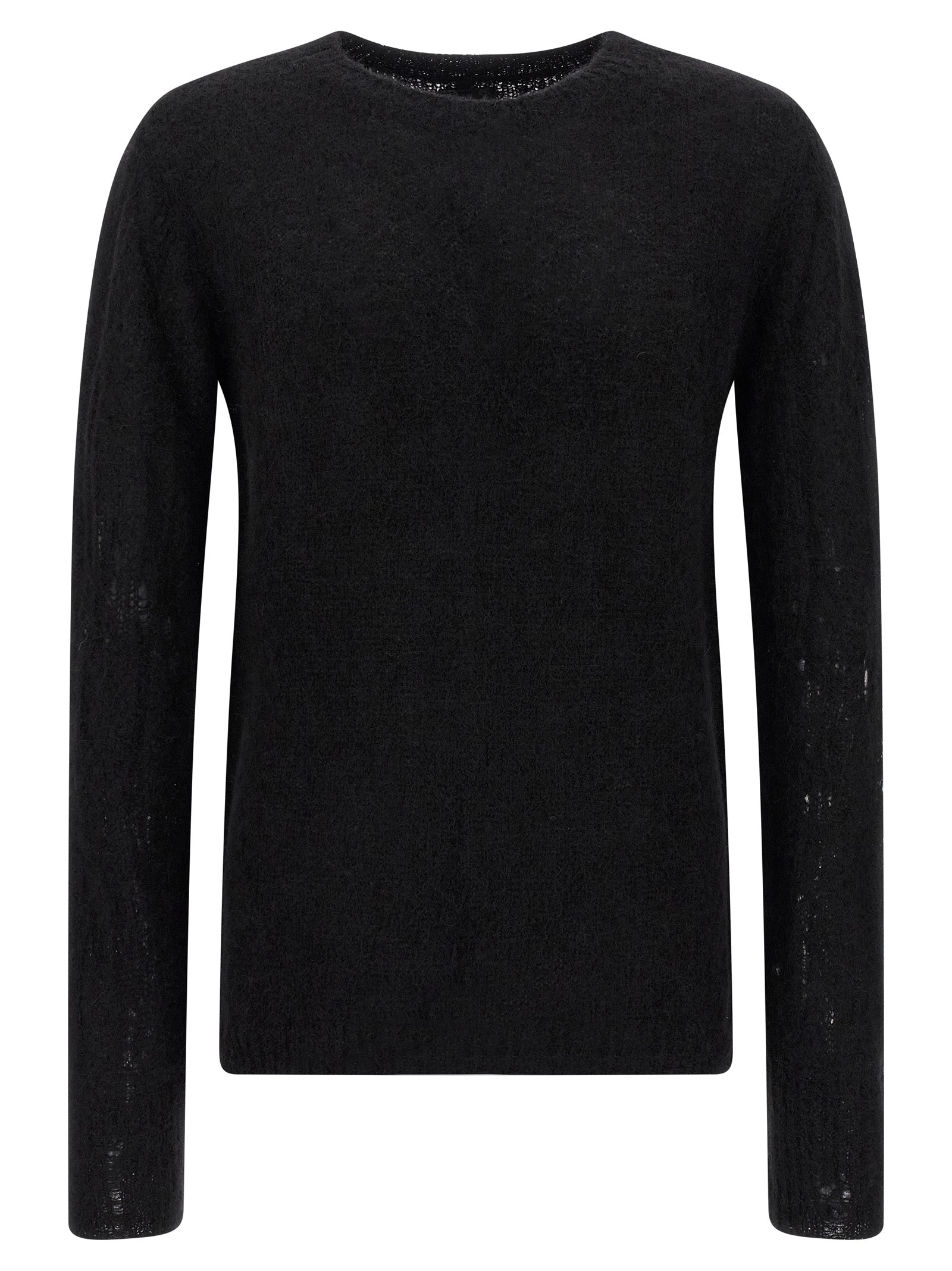 Black Wool Cardigan