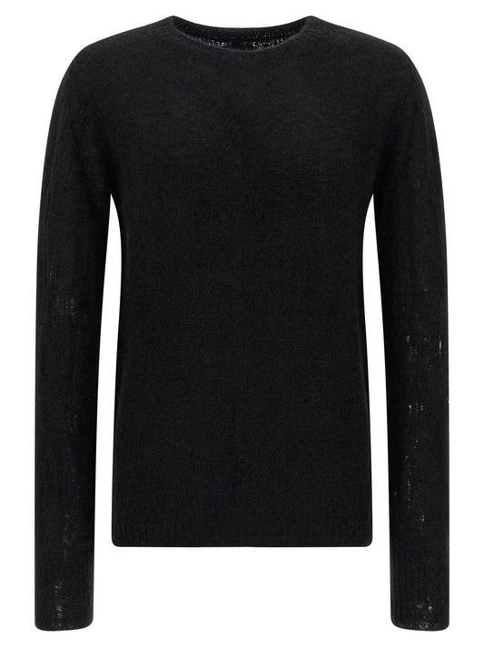 Black Wool Cardigan