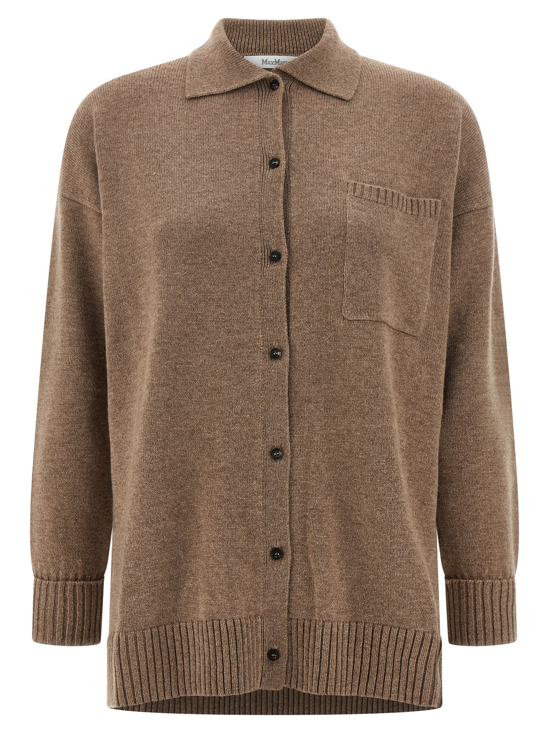 Brown Cashmere Cardigan