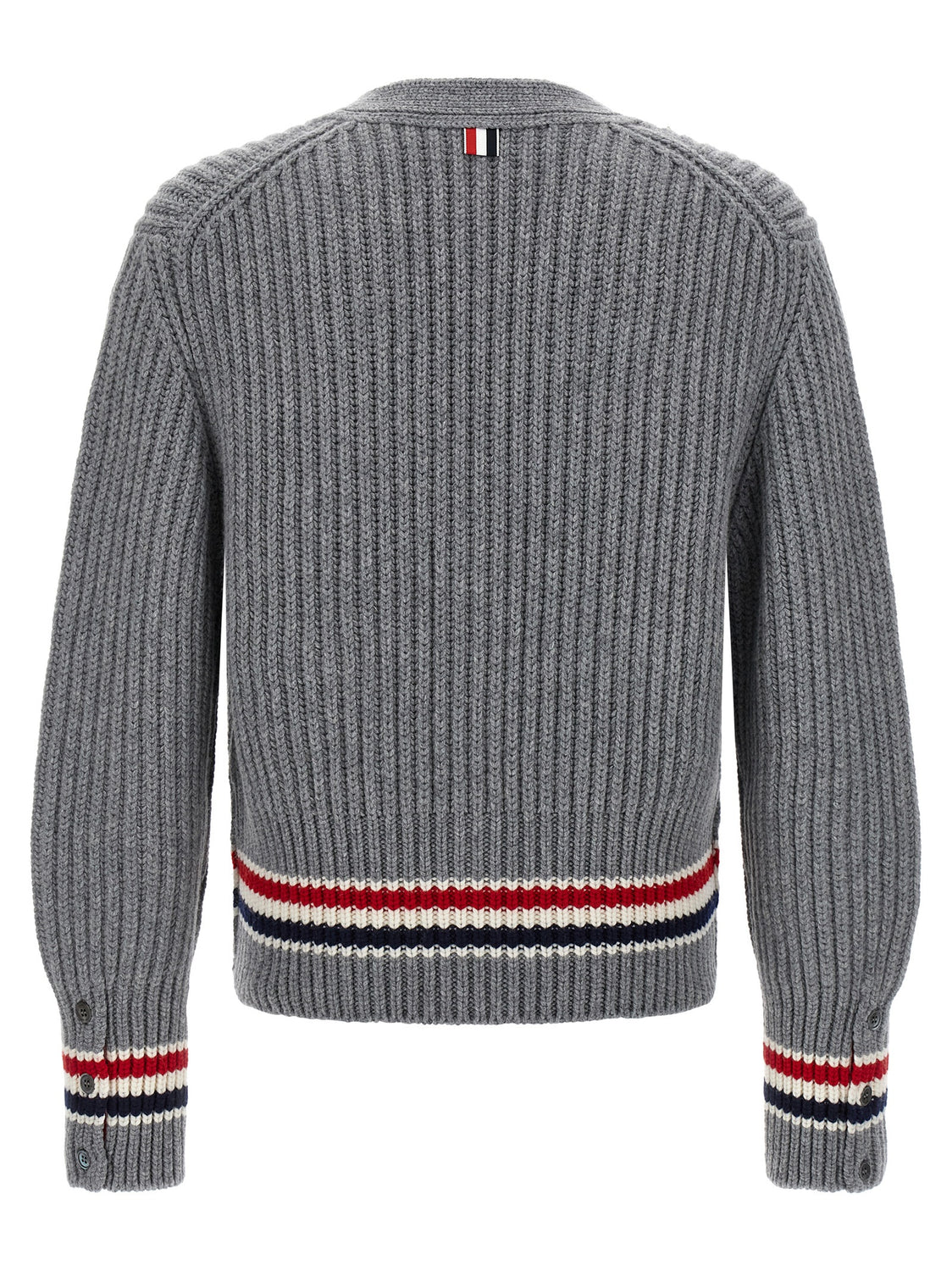 Gray Cashmere Cardigan
