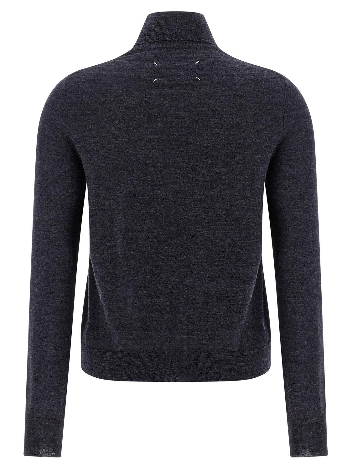 Blue Wool Cardigan