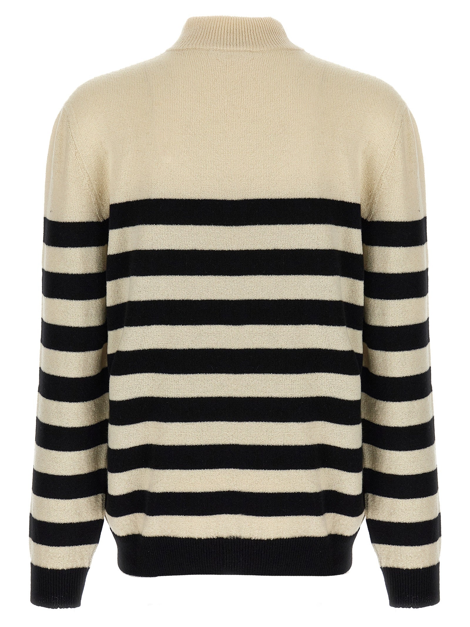 Bicolor Wool Cardigan