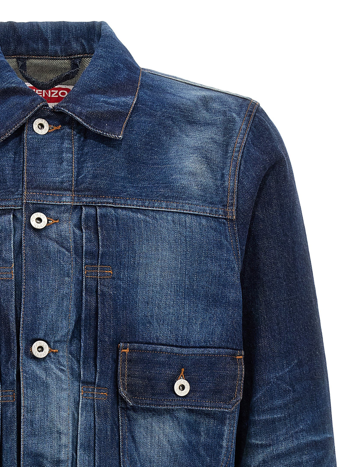 Blue Cotton Denim Jacket