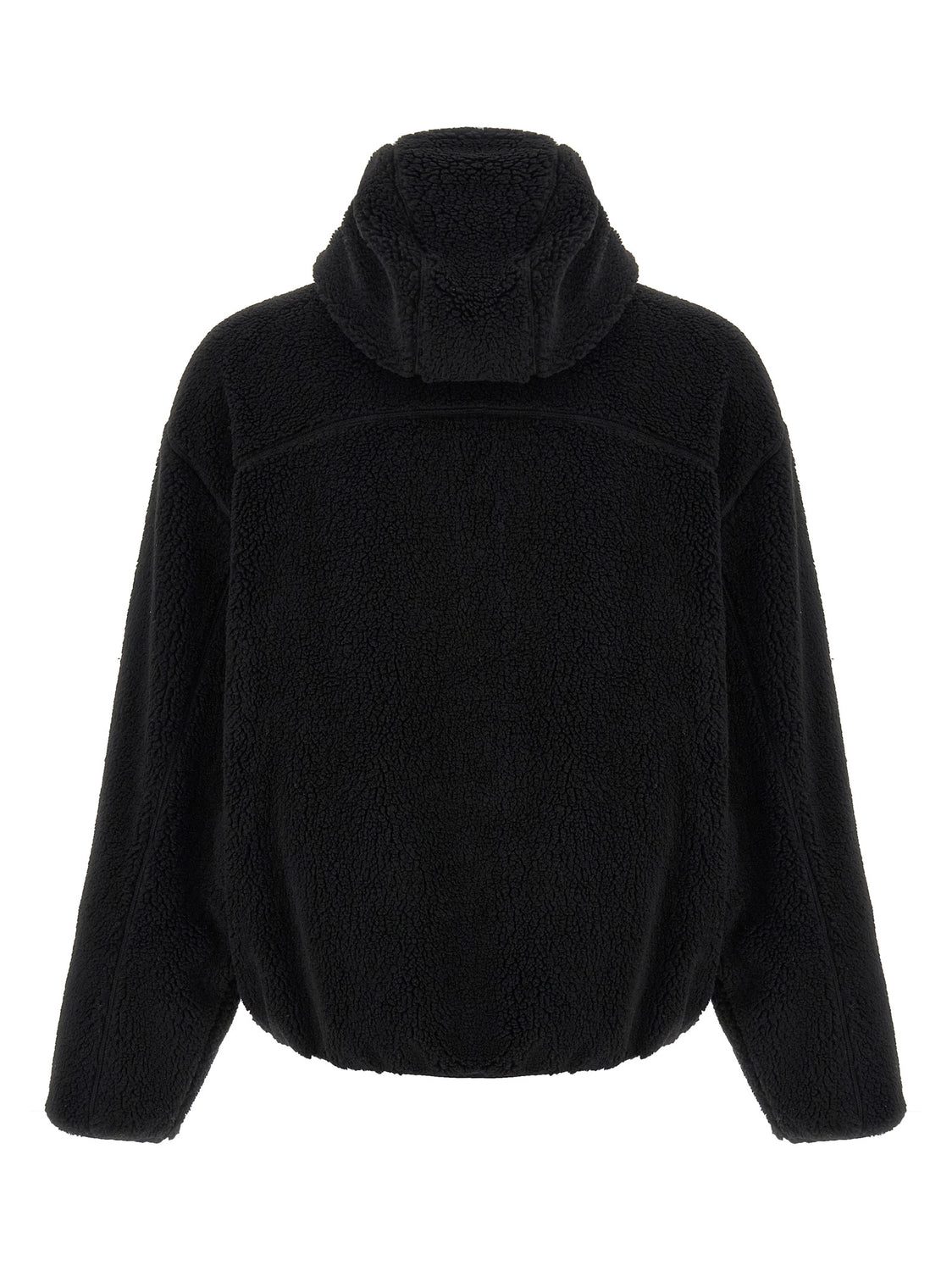 Black Polyester Sweatshirt