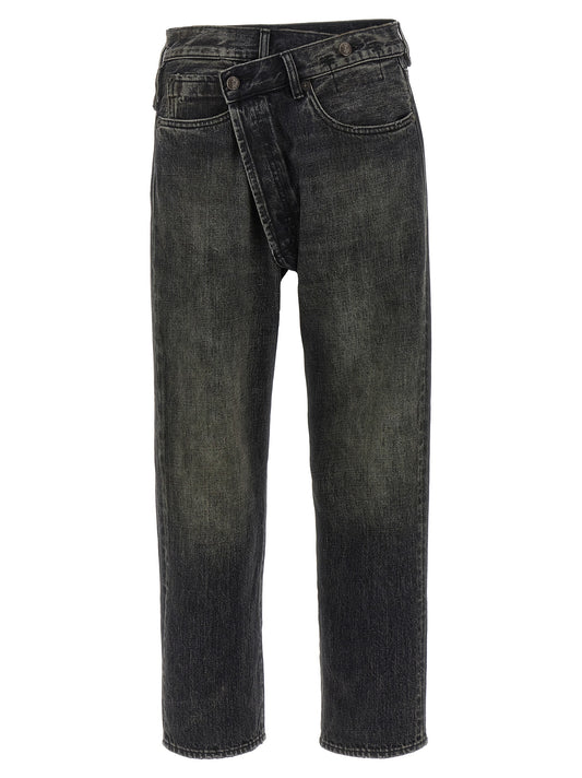 Black Cotton Jeans Denim