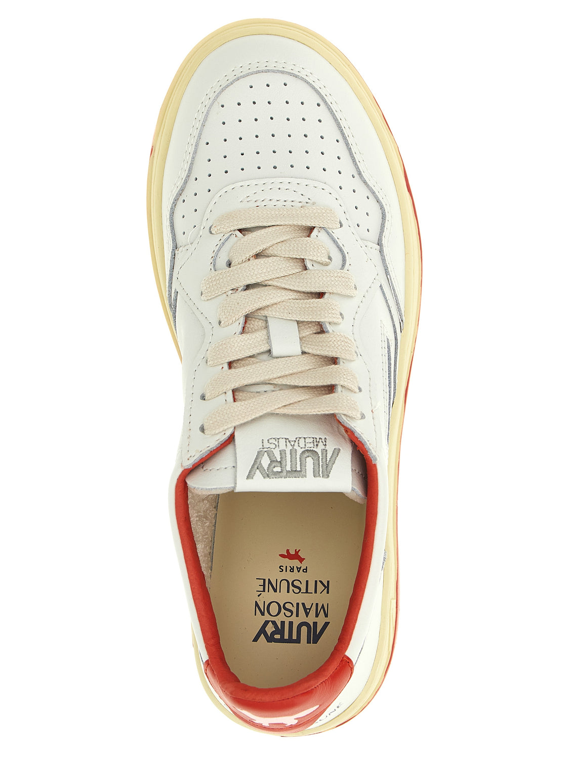 Multicolor Goatskin Low Top Sneakers