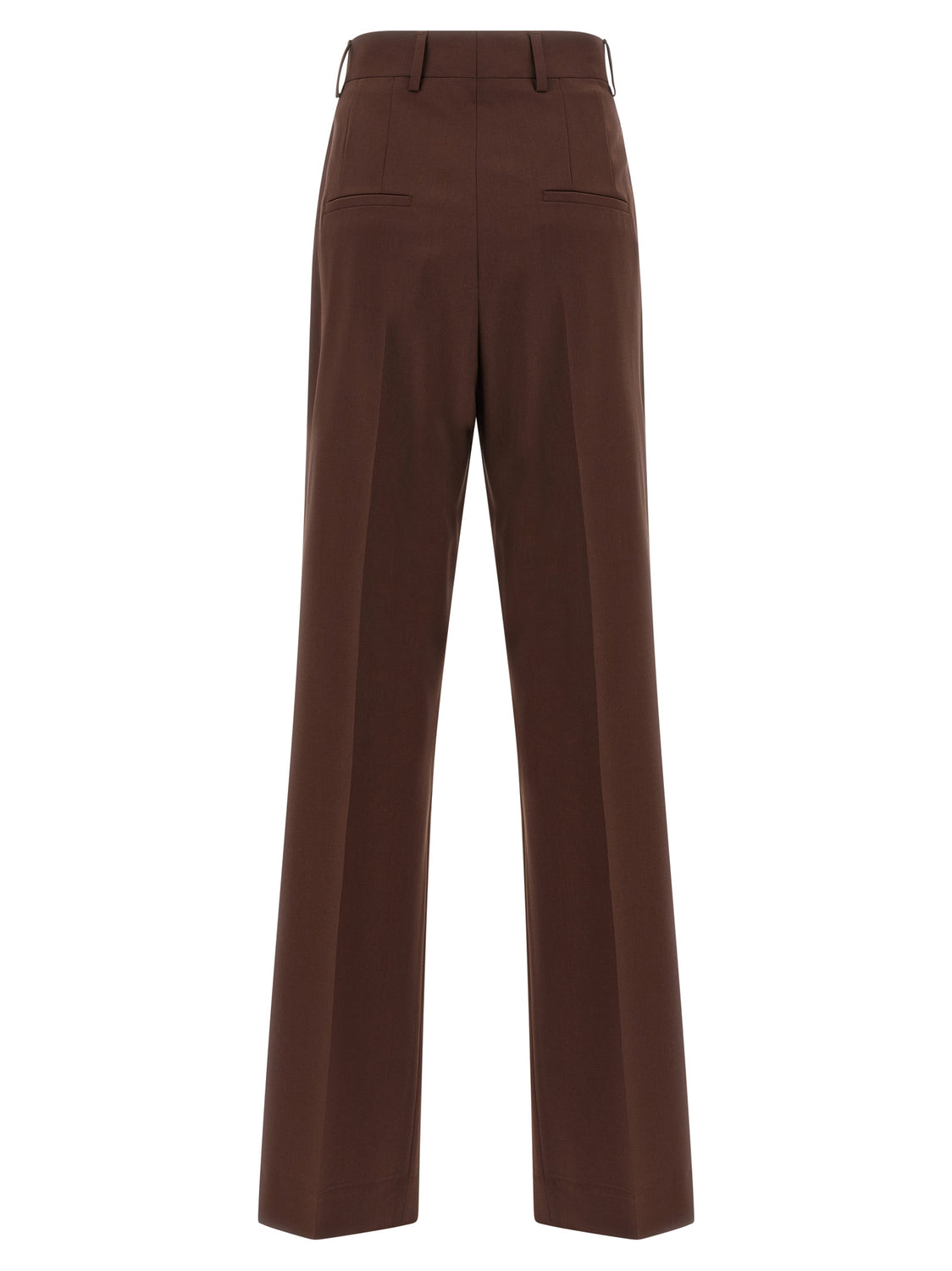 Brown Wool Dress Pants