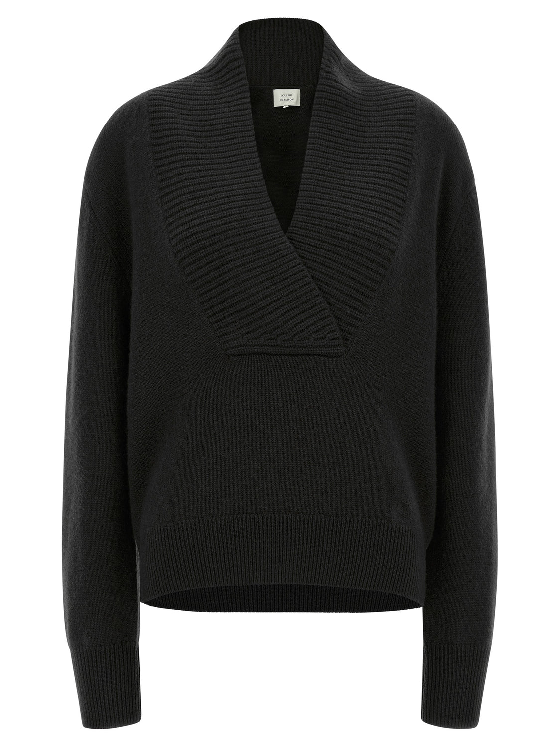 Black Cashmere Cardigan