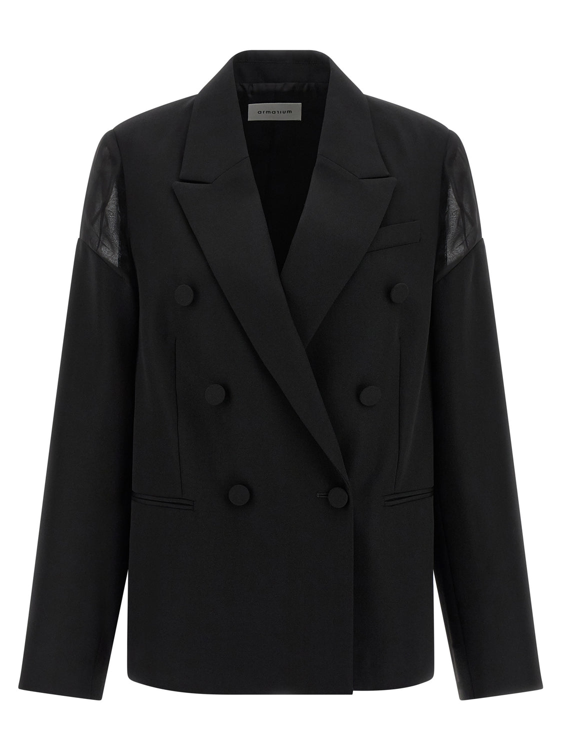 Black Virgin Wool Blazer