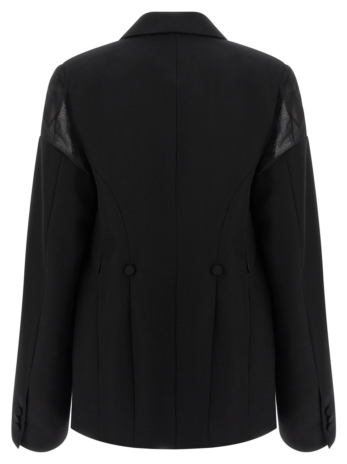 Black Virgin Wool Blazer
