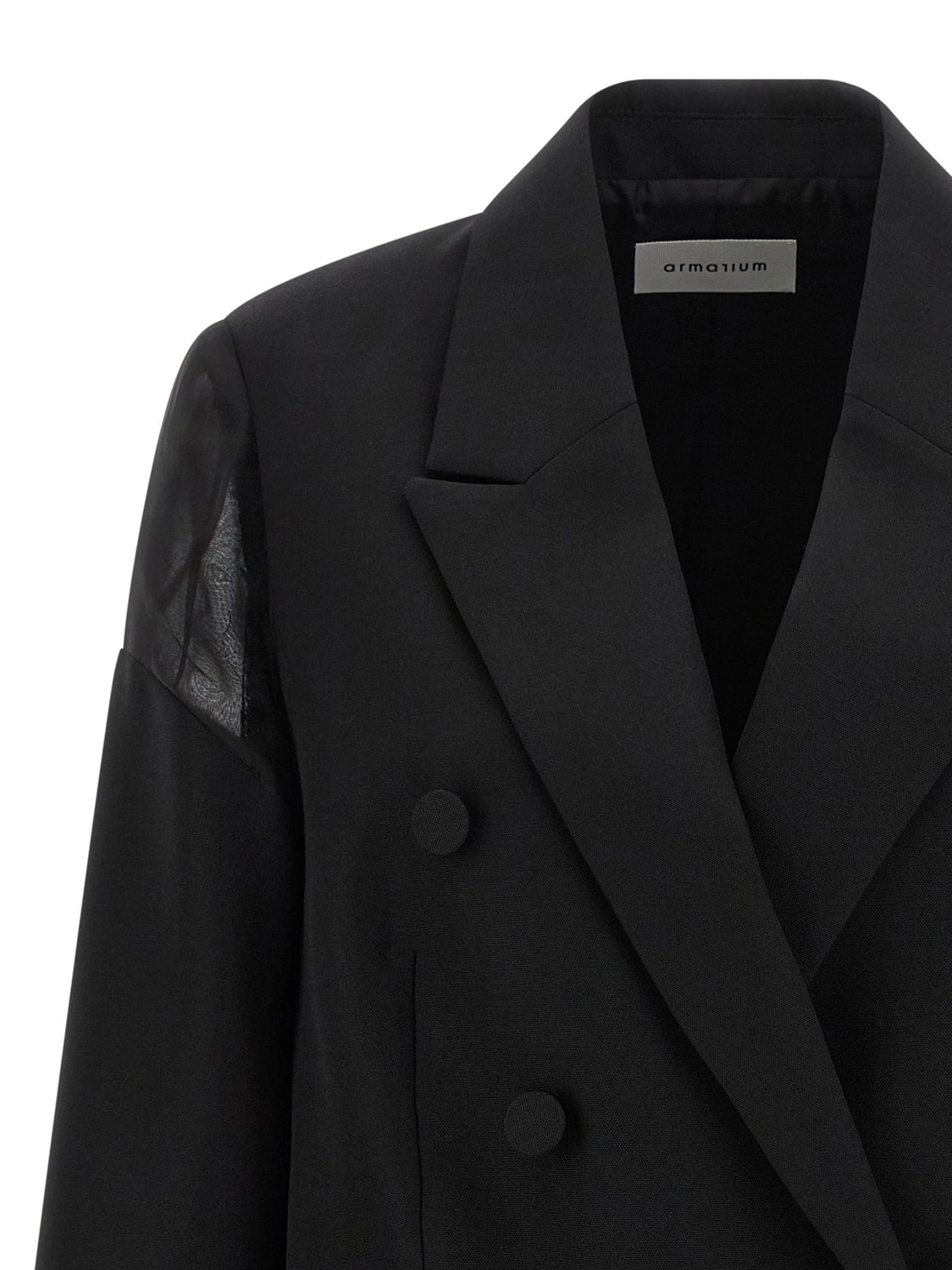 Black Virgin Wool Blazer