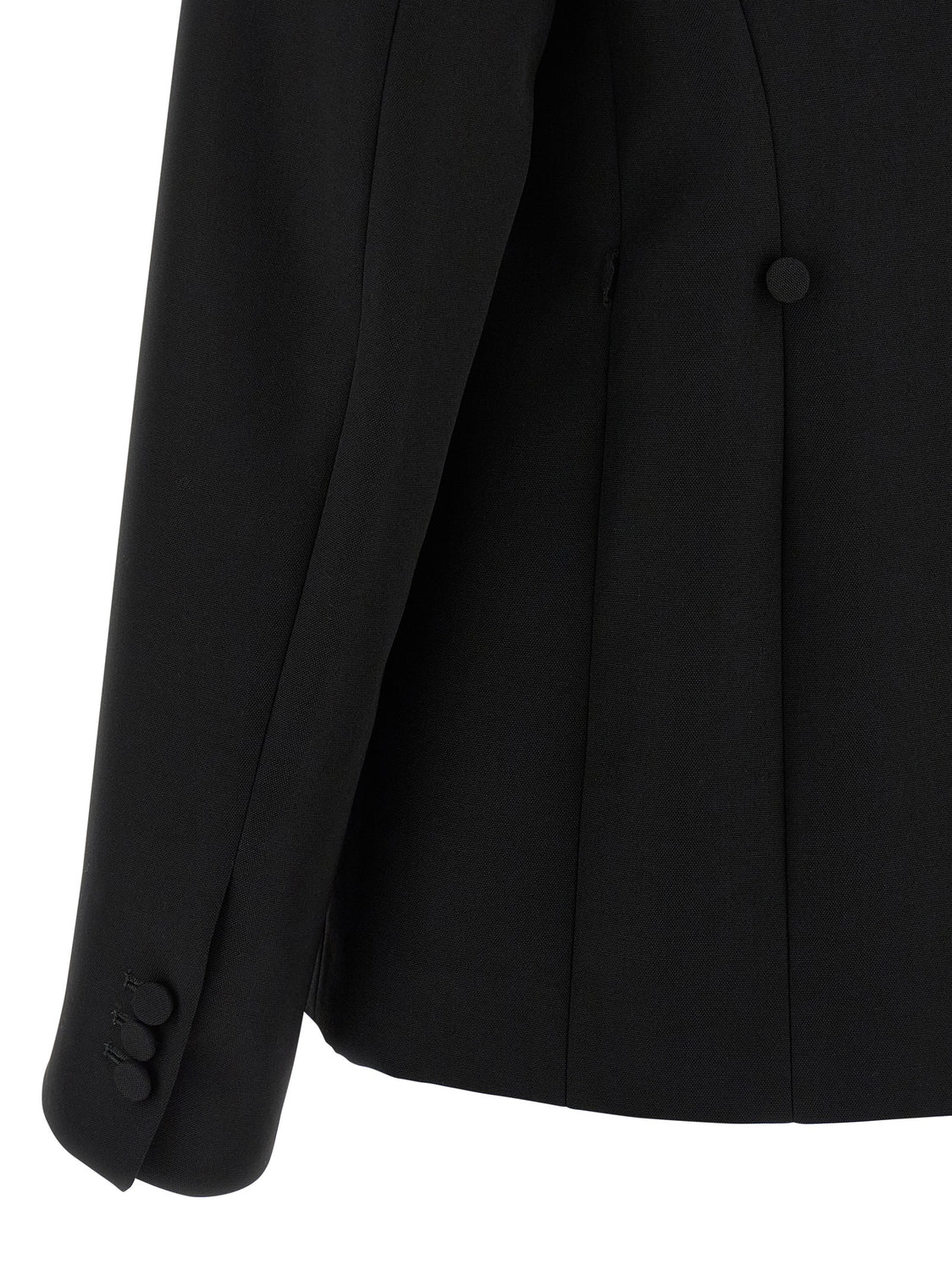 Black Virgin Wool Blazer