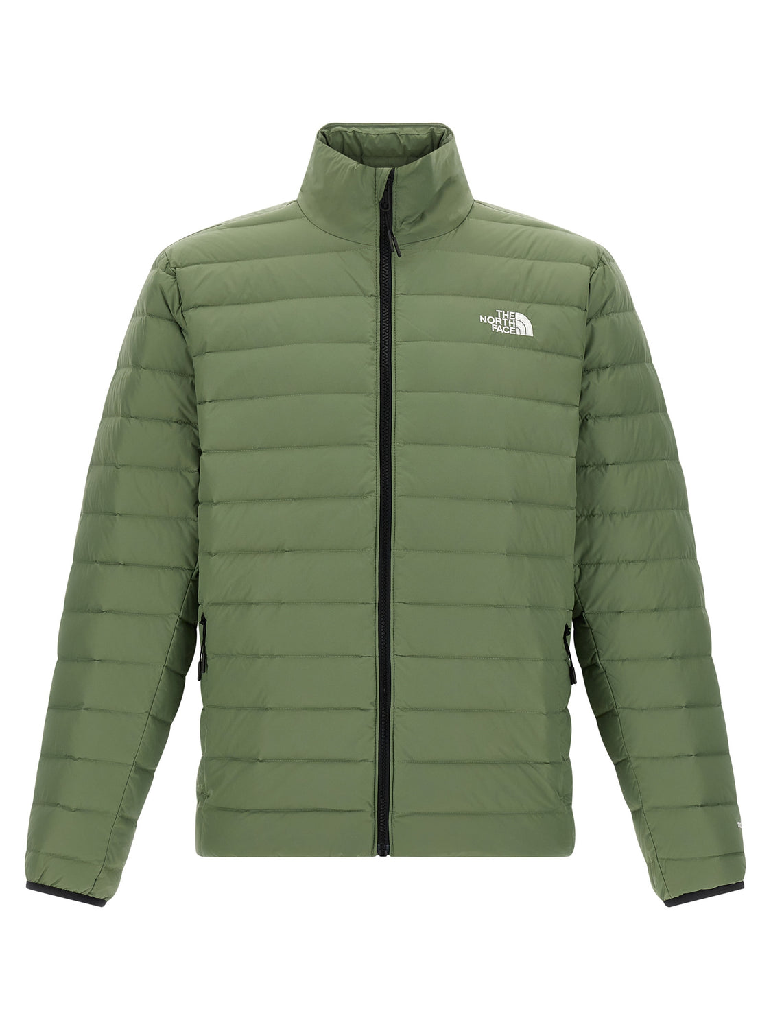 Bicolor Nylon Full-Length Jacket