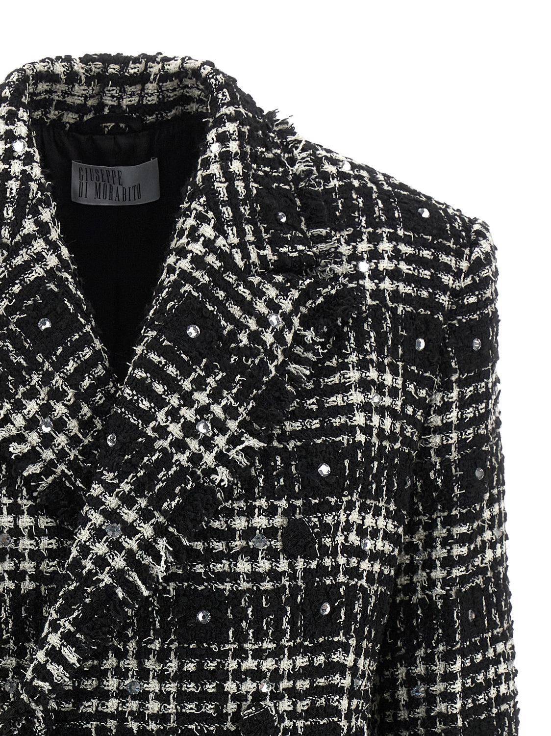 Bicolor Cotton Blazer