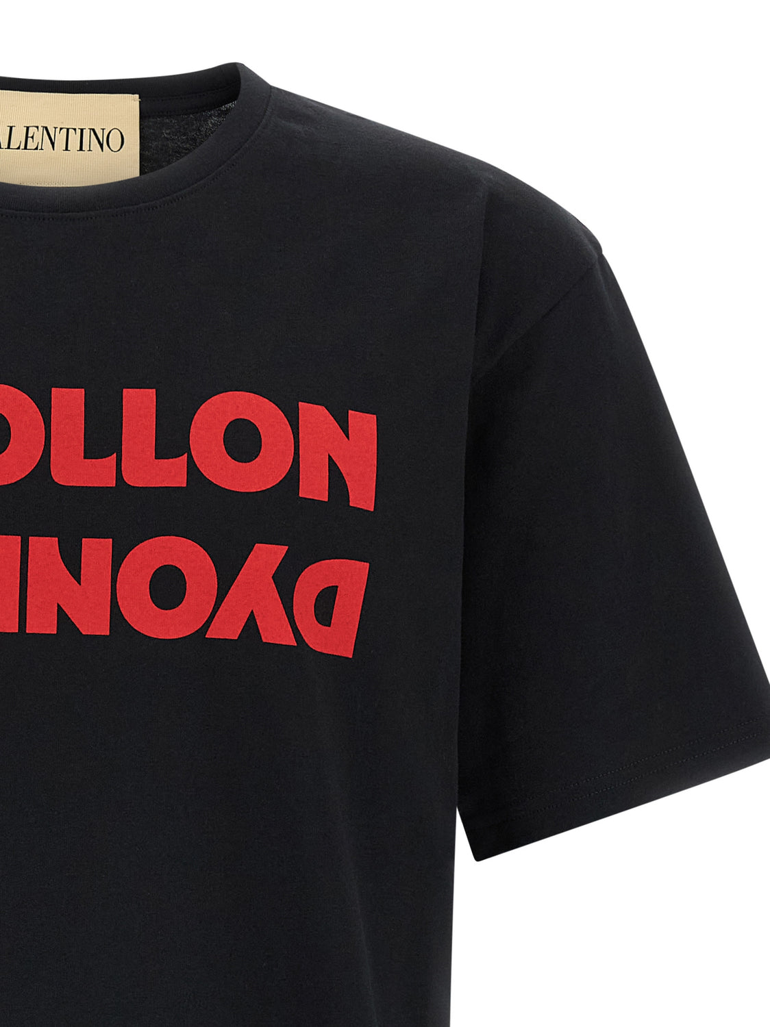 Black Cotton T-Shirt