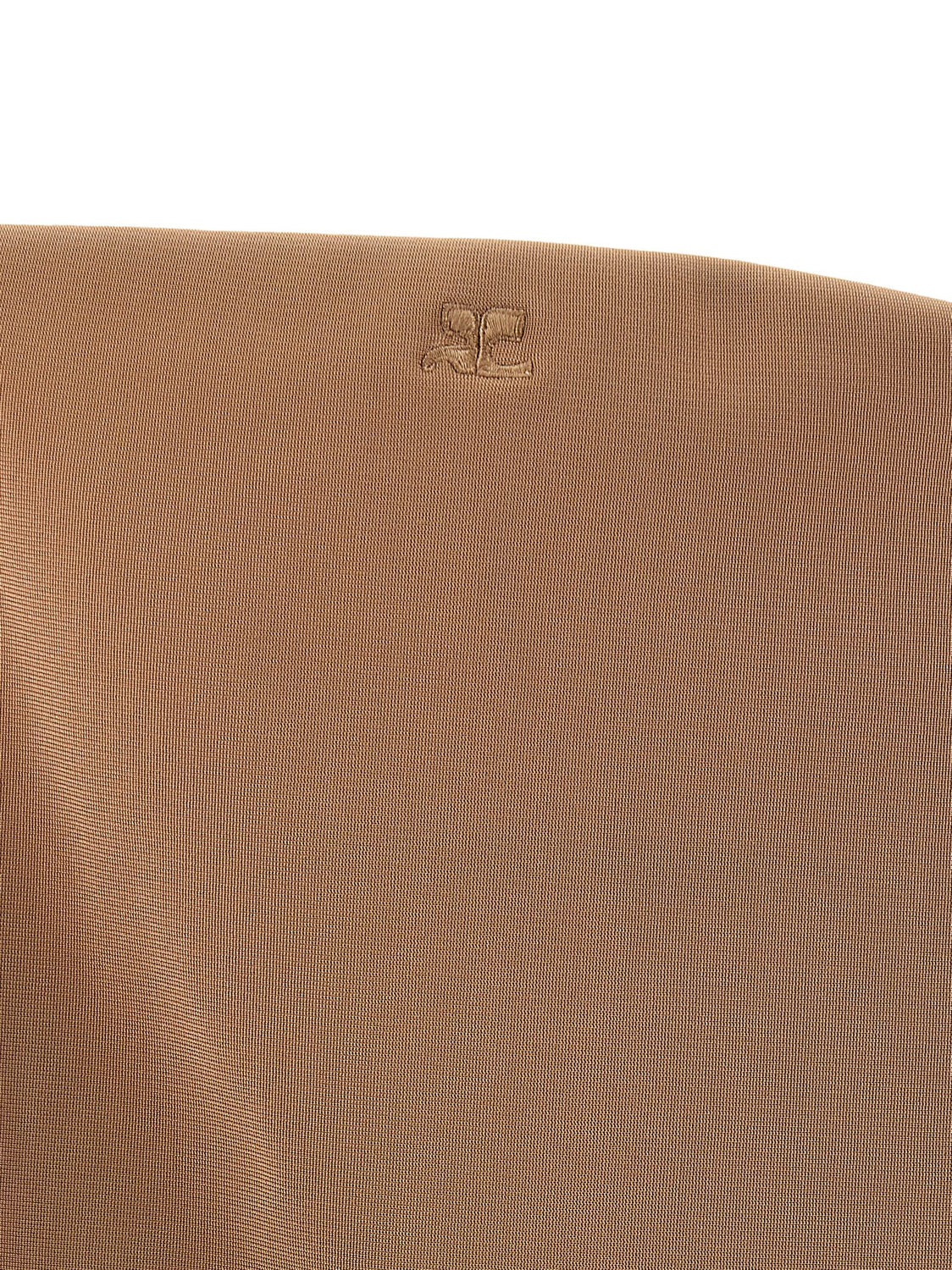 Beige Viscose Bodysuit