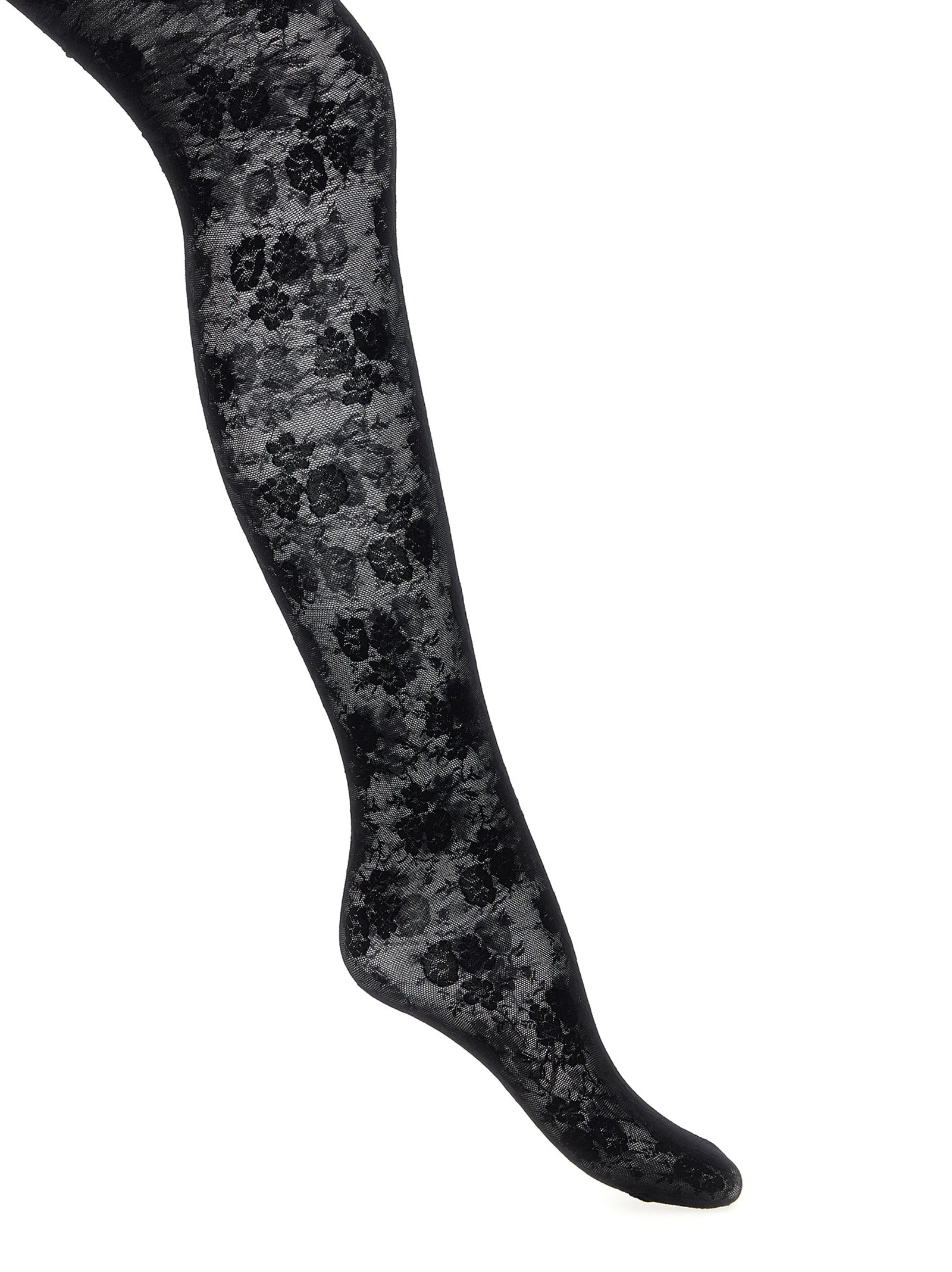 Black Polyamide Socks