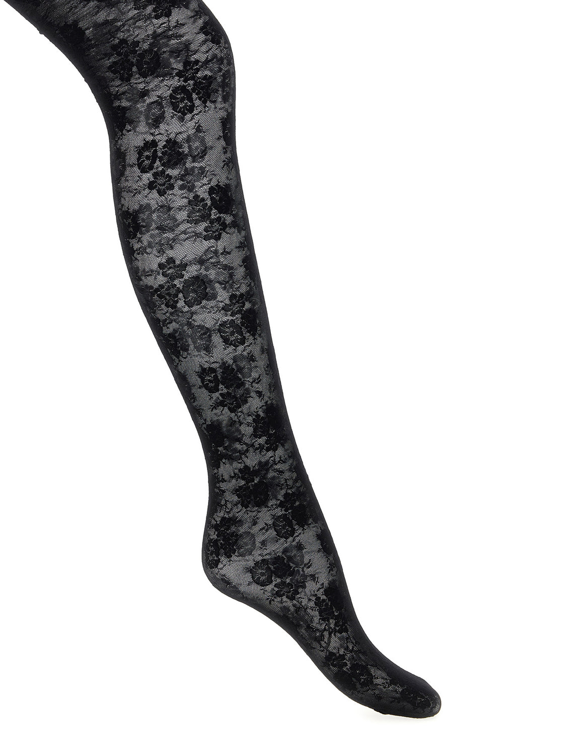 Black Polyamide Socks
