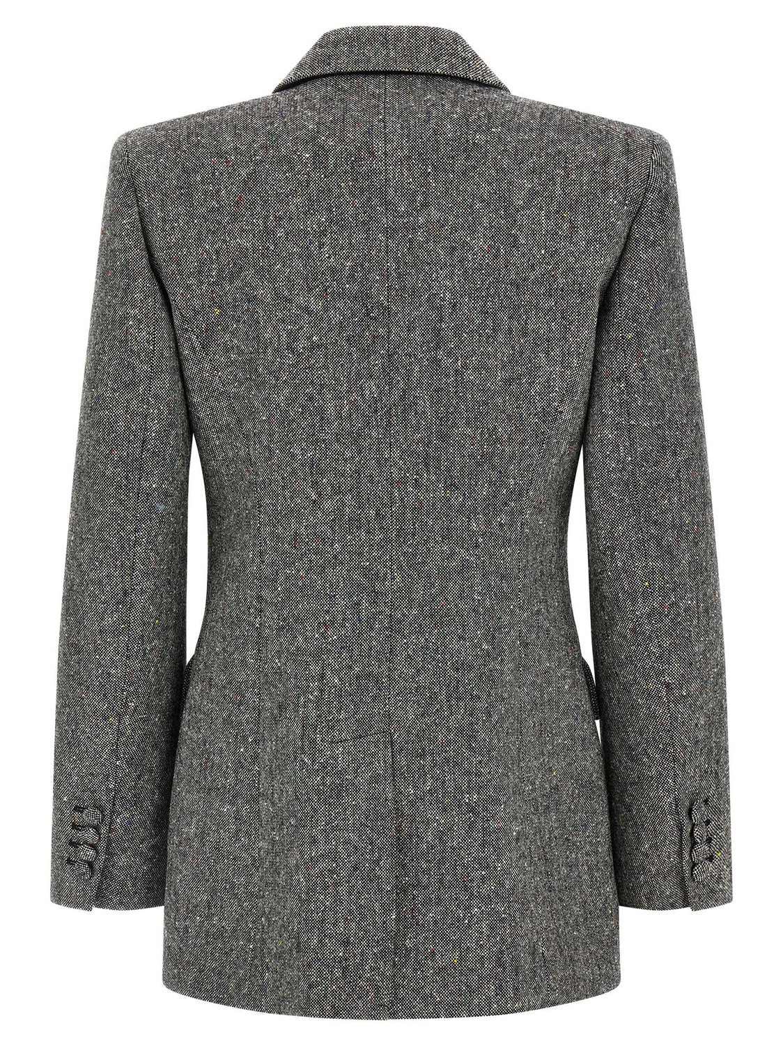 Gray Virgin Wool Blazer