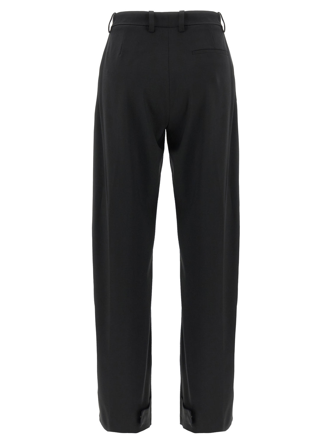 Black Polyester Dress Pants