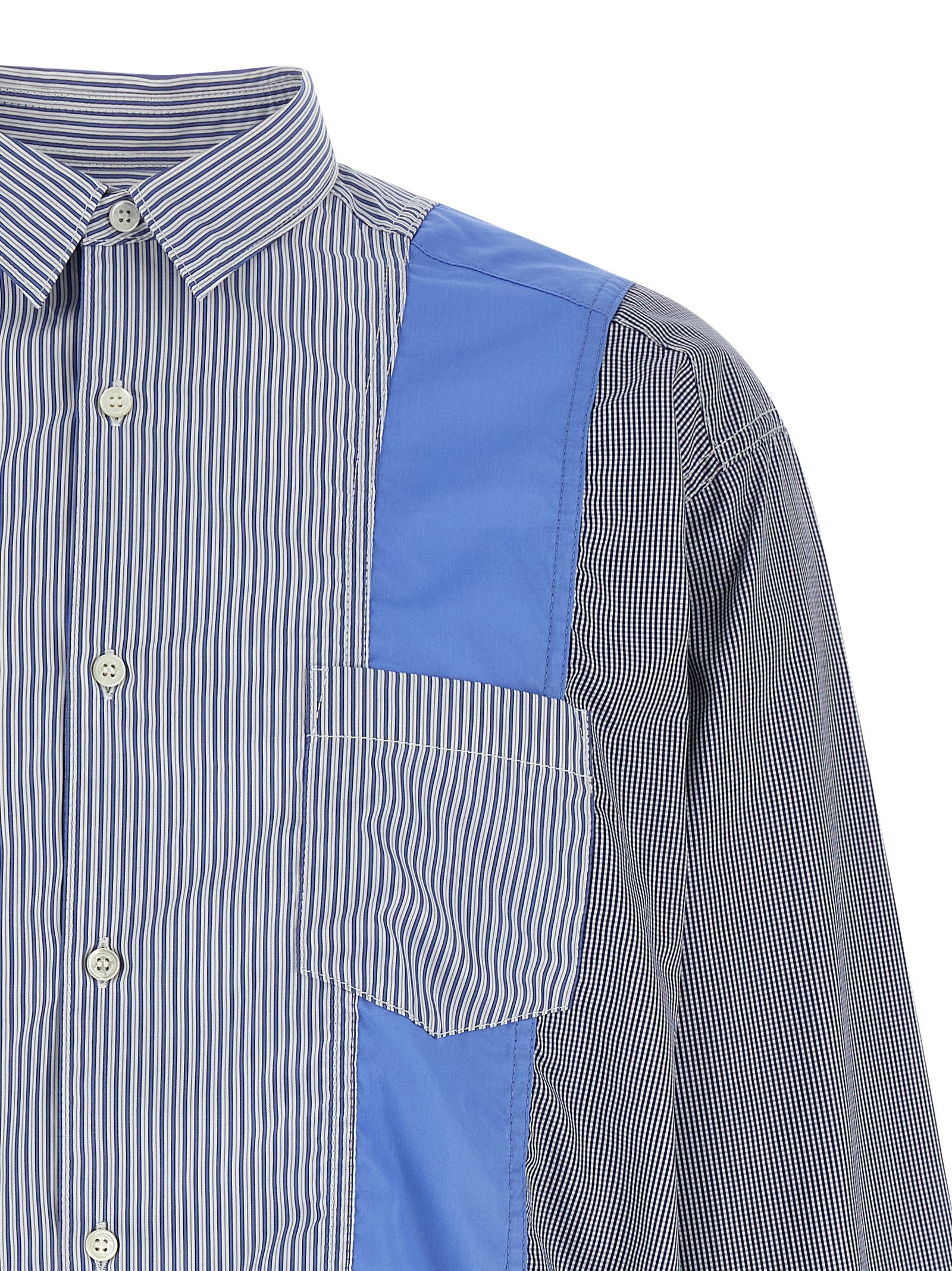 Blue Cotton Blouse