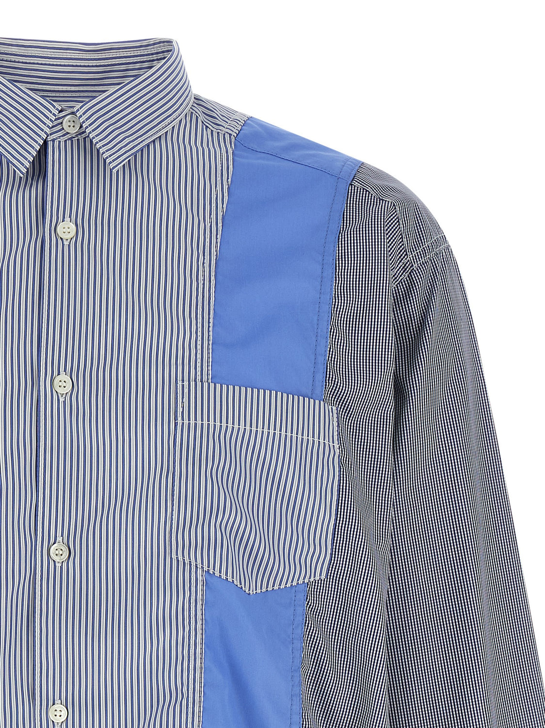 Blue Cotton Blouse