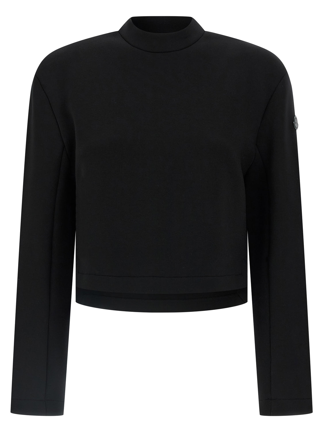 Black Viscose Sweatshirt