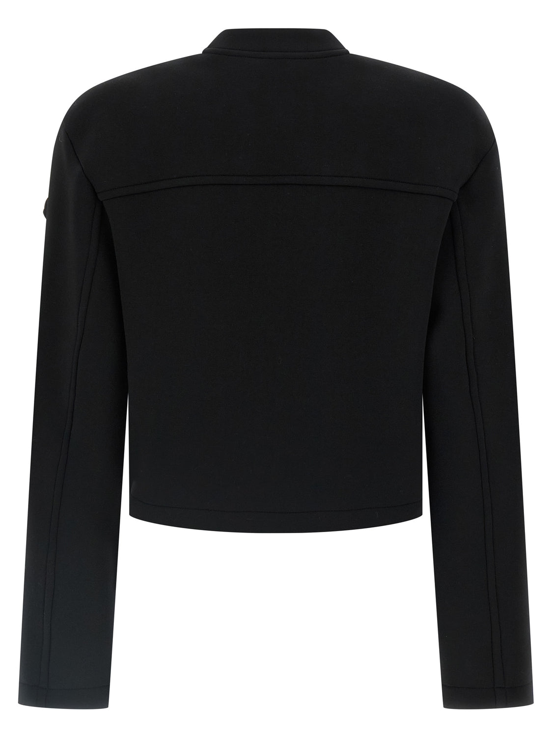 Black Viscose Sweatshirt
