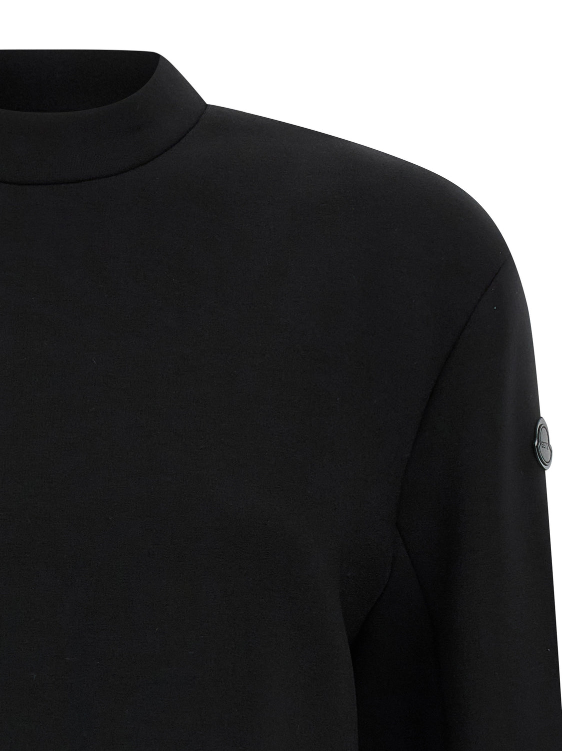 Black Viscose Sweatshirt