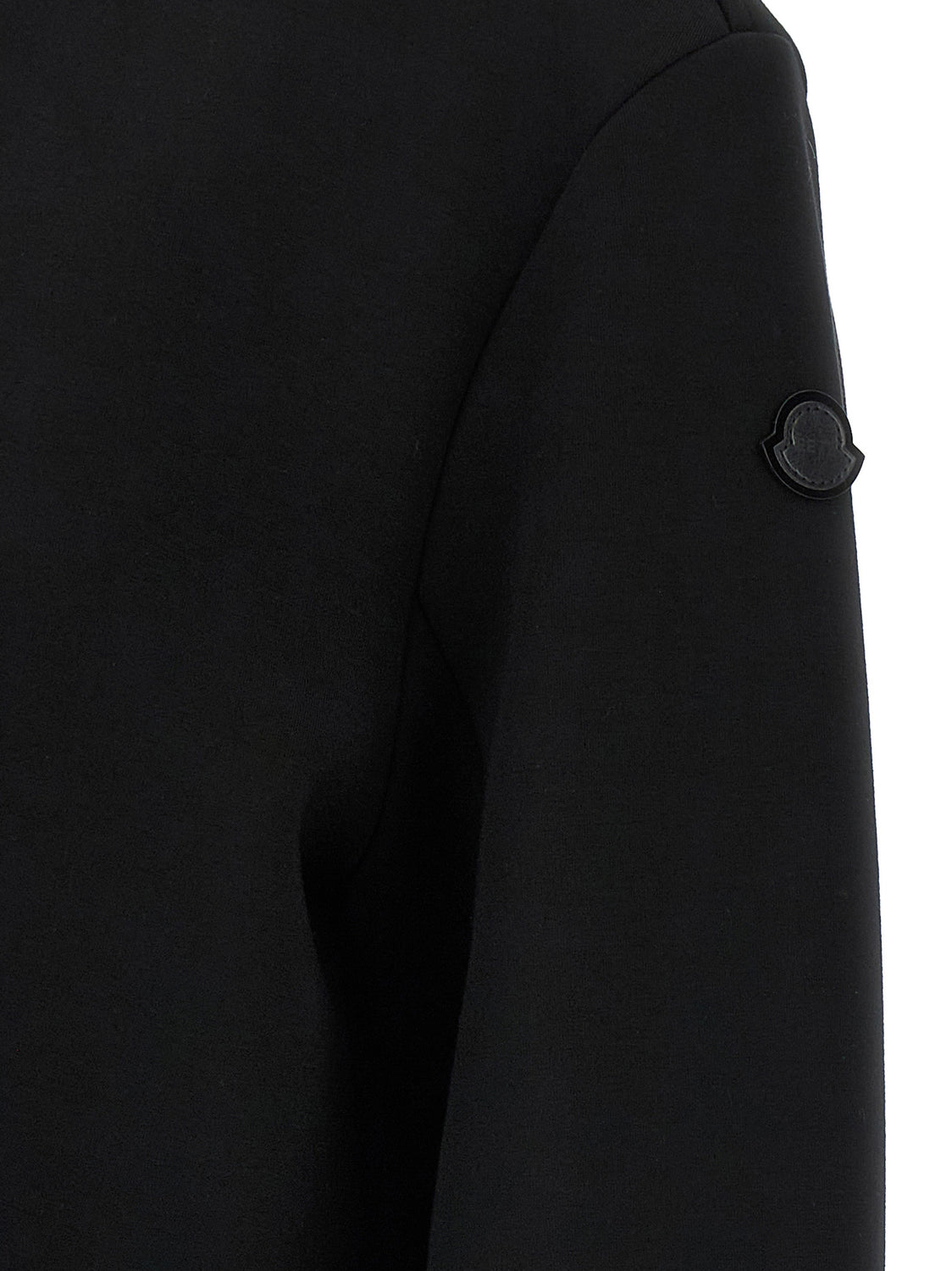 Black Viscose Sweatshirt