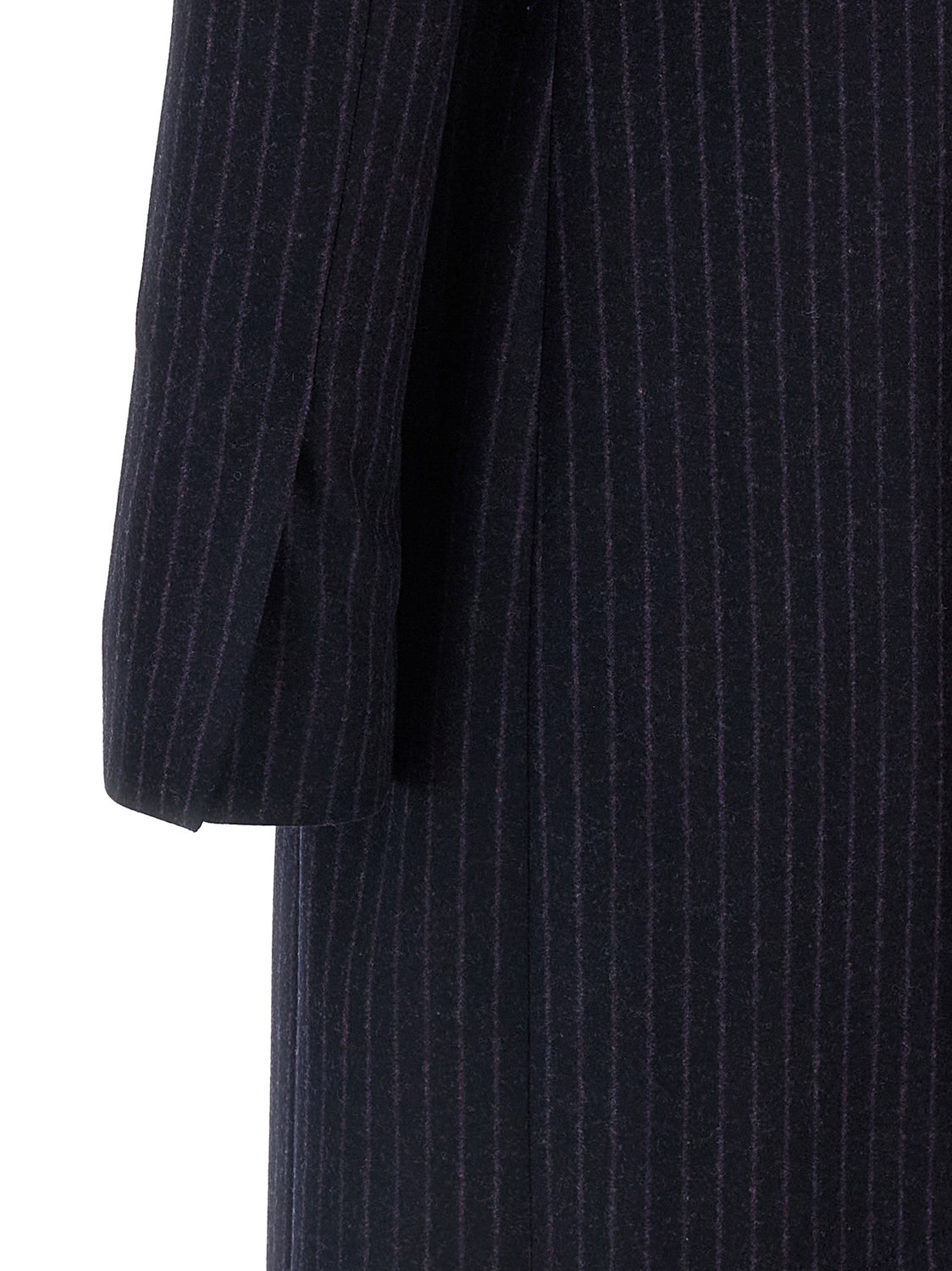 Blue Virgin Wool Coat