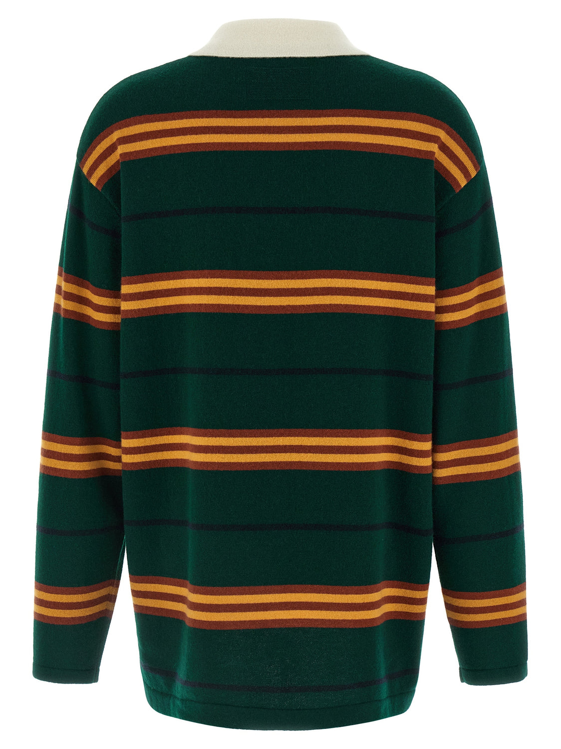 Bicolor Cashmere Polo Shirt