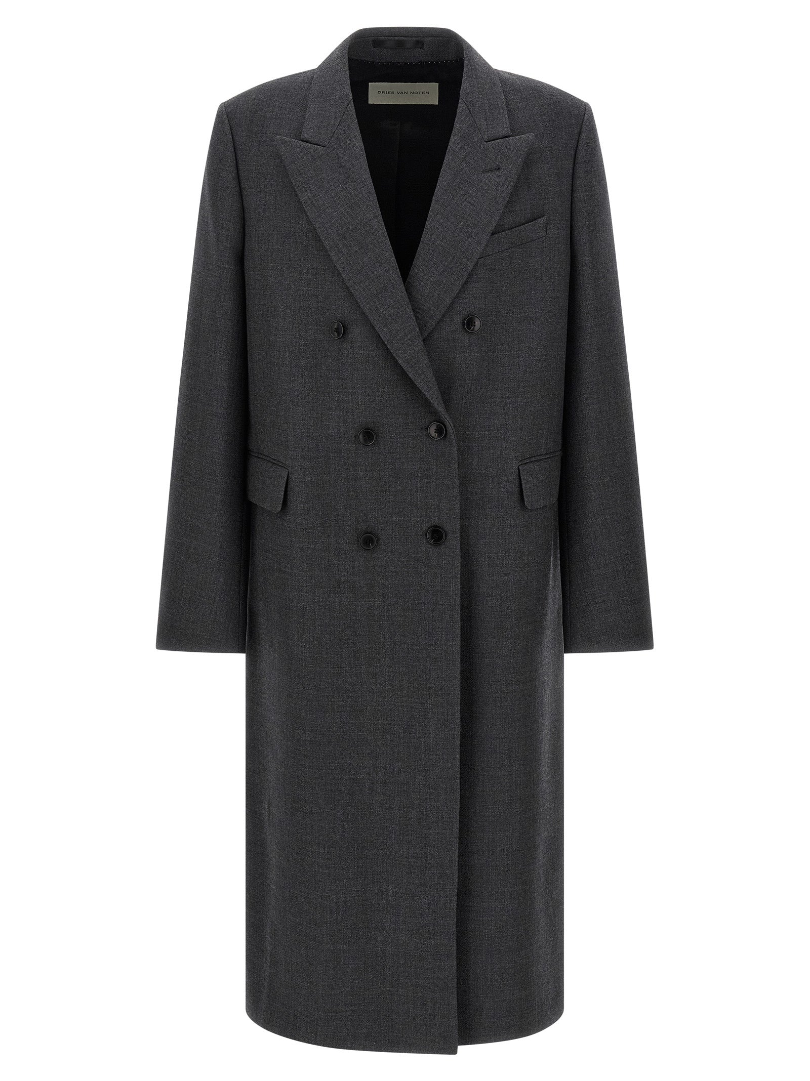 Gray Wool Coat