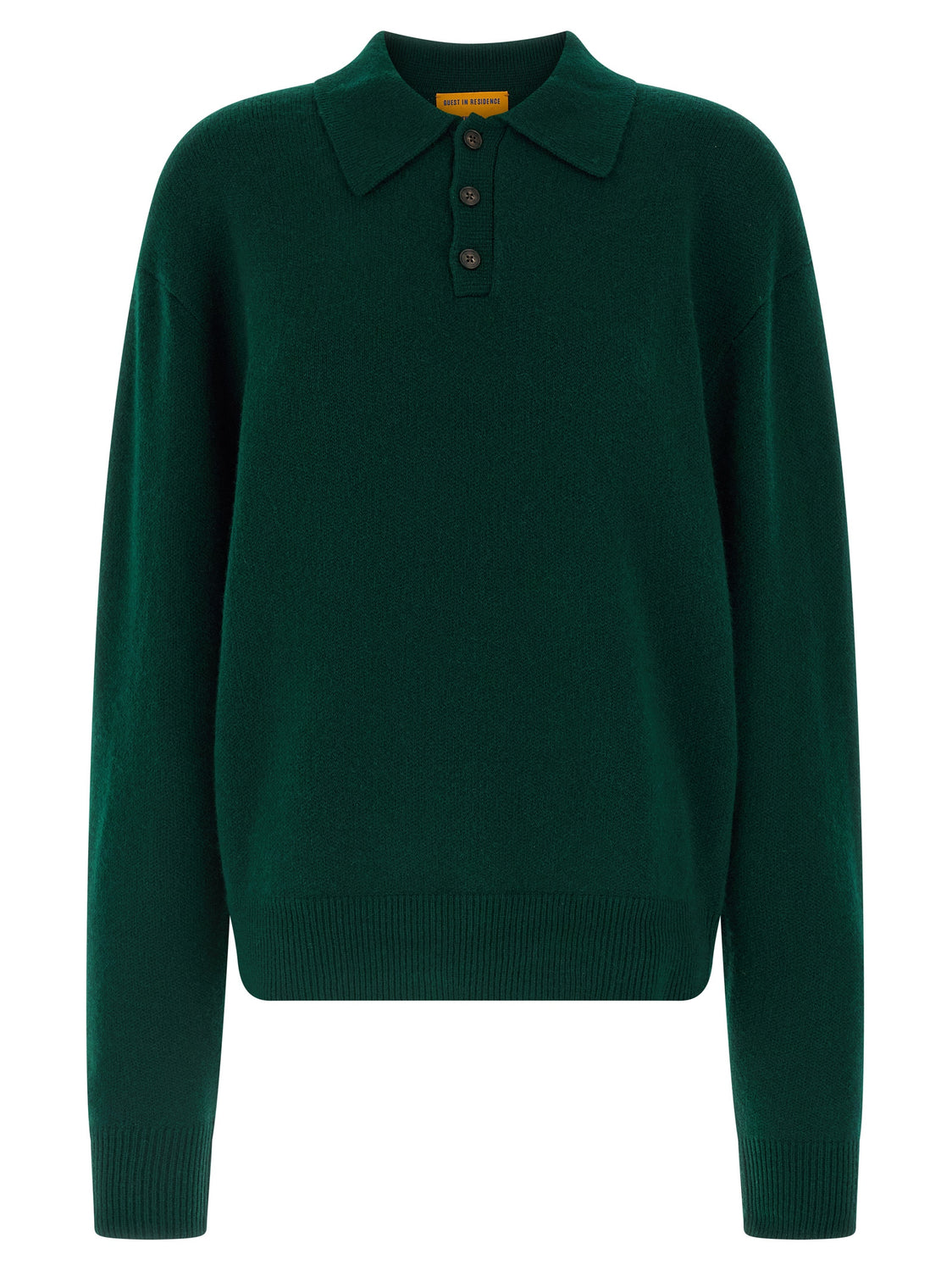 Bicolor Cashmere Polo Shirt
