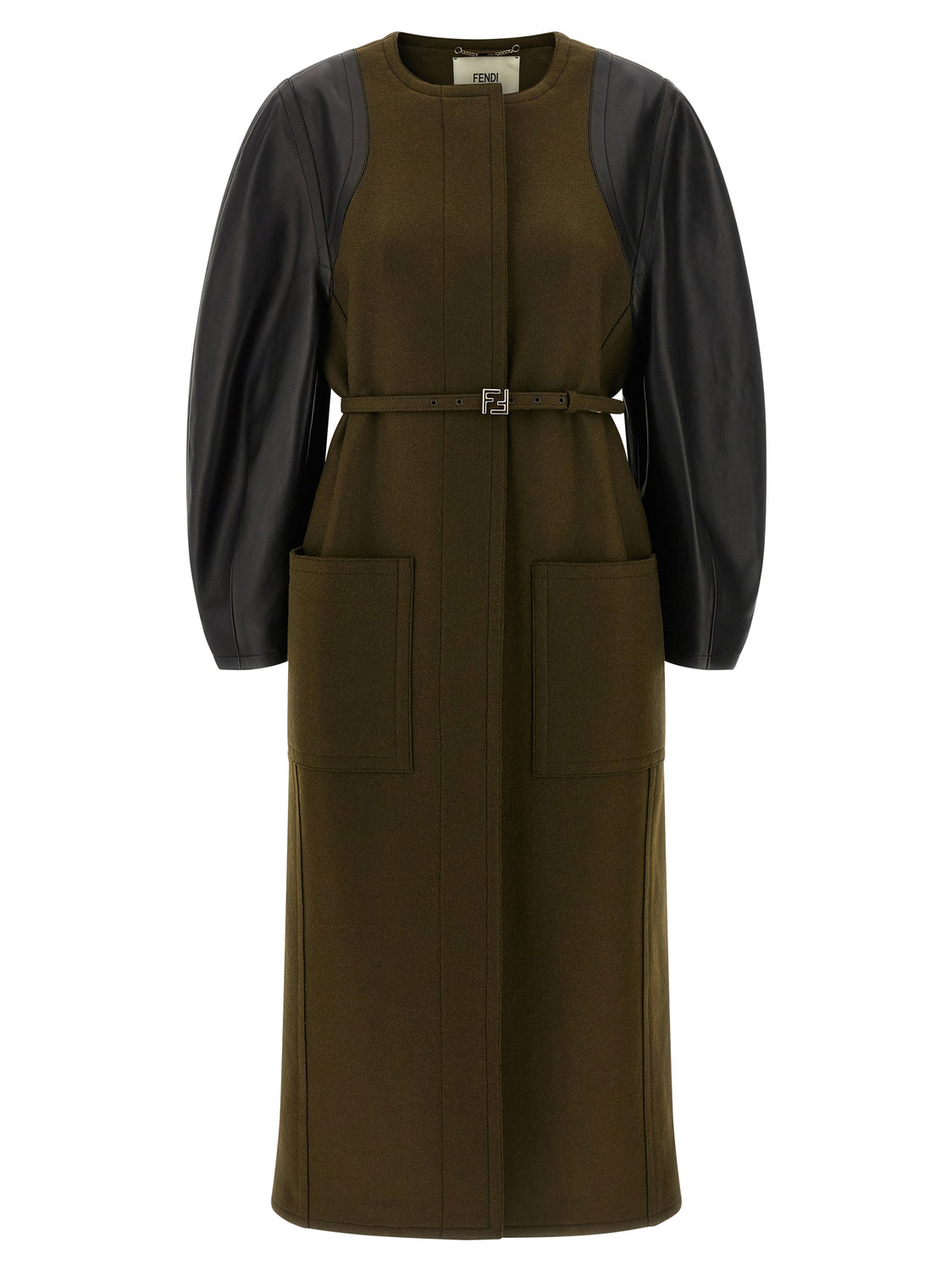Bicolor Viscose Coat