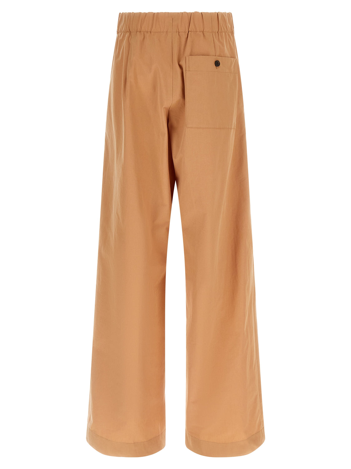 Multicolor Cotton Casual Pants