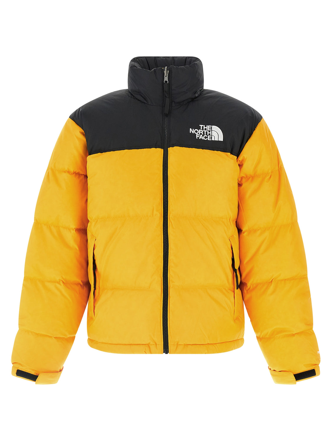 Bicolor Nylon Full-Length Jacket
