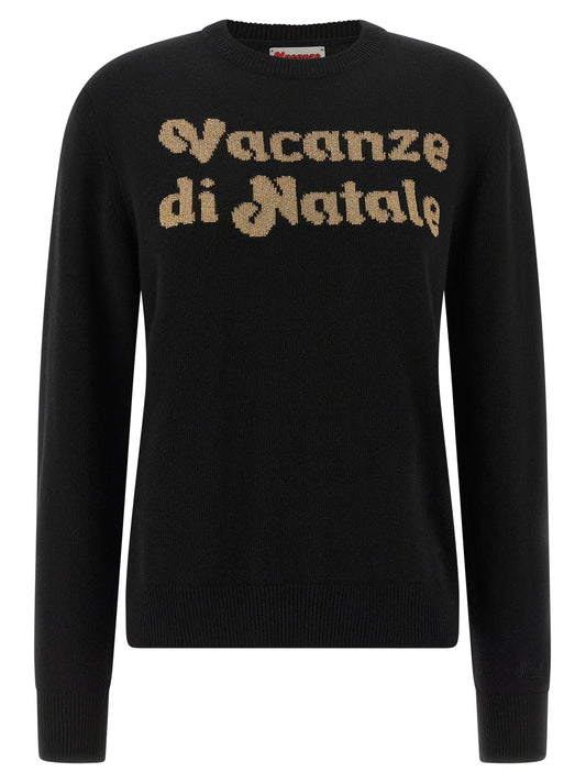 Black Wool Cardigan