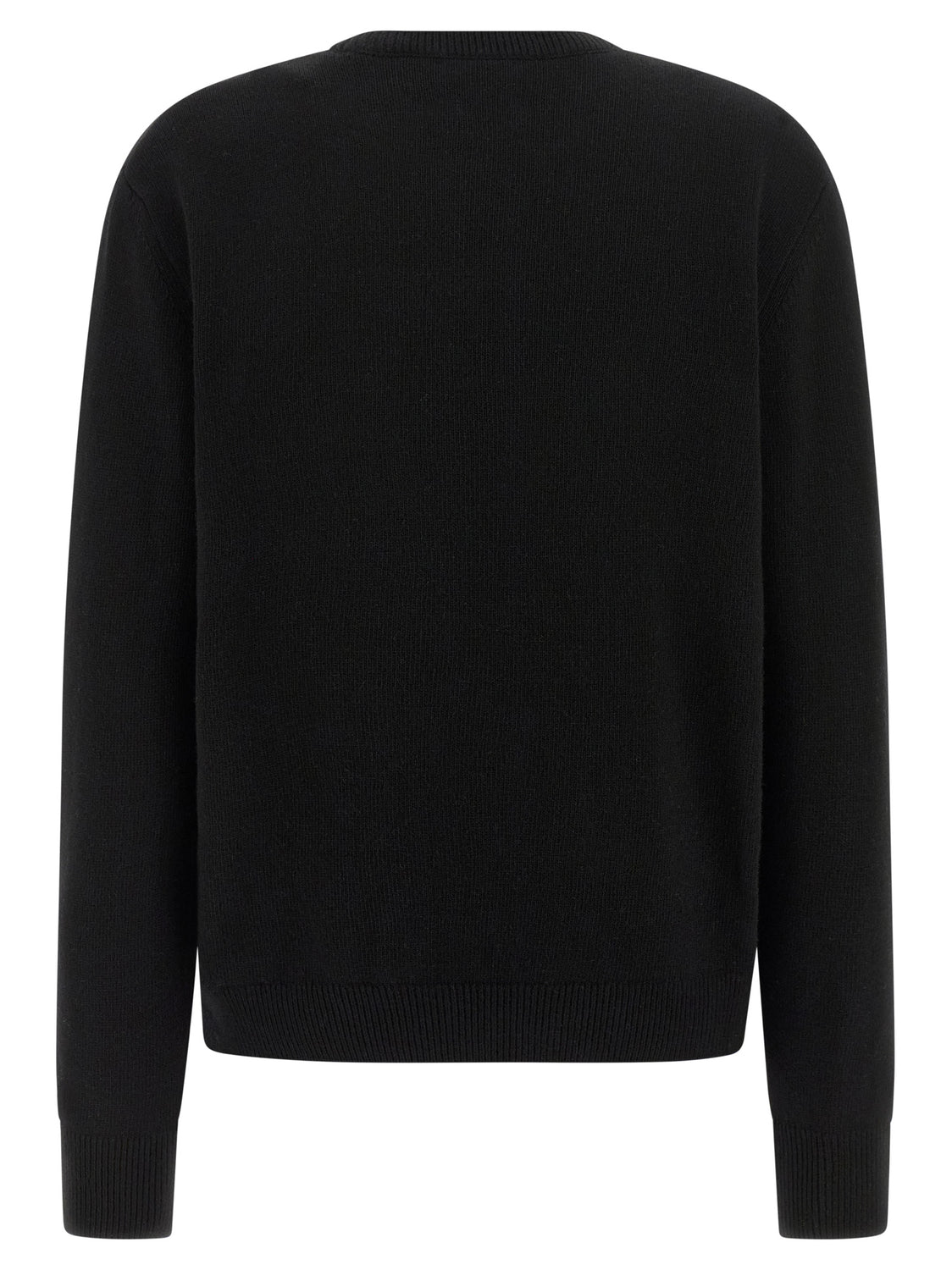 Black Wool Cardigan