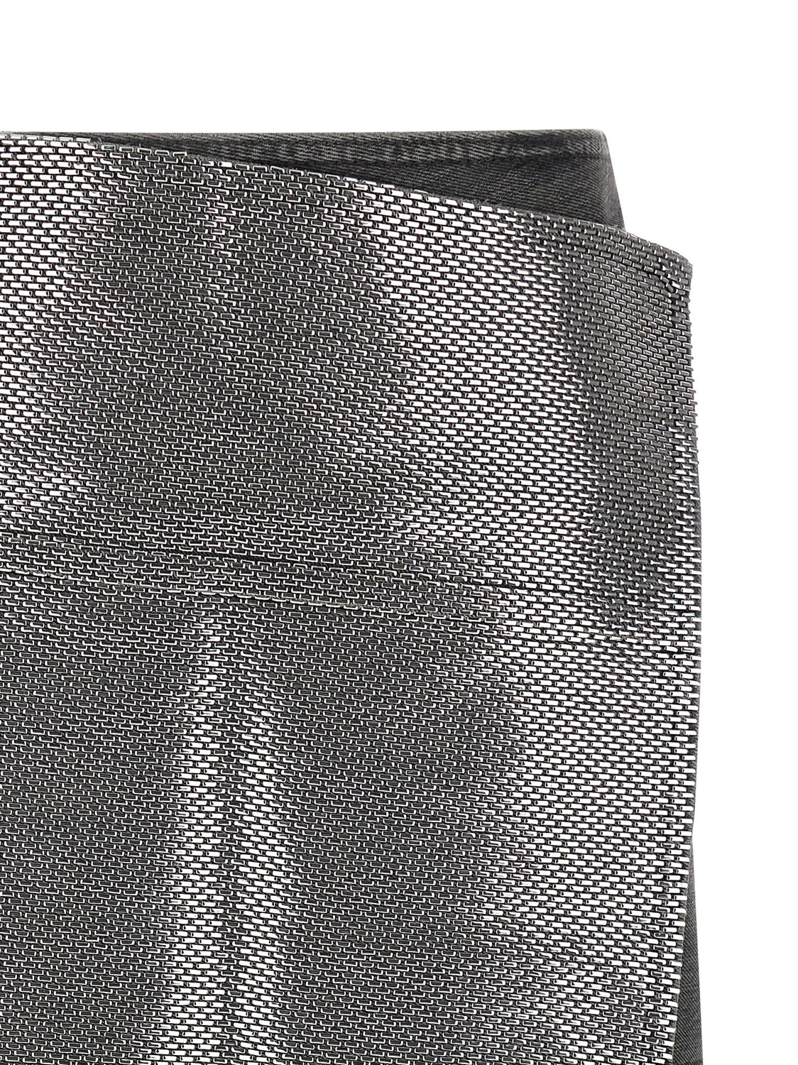 Gray Cotton Long Skirt