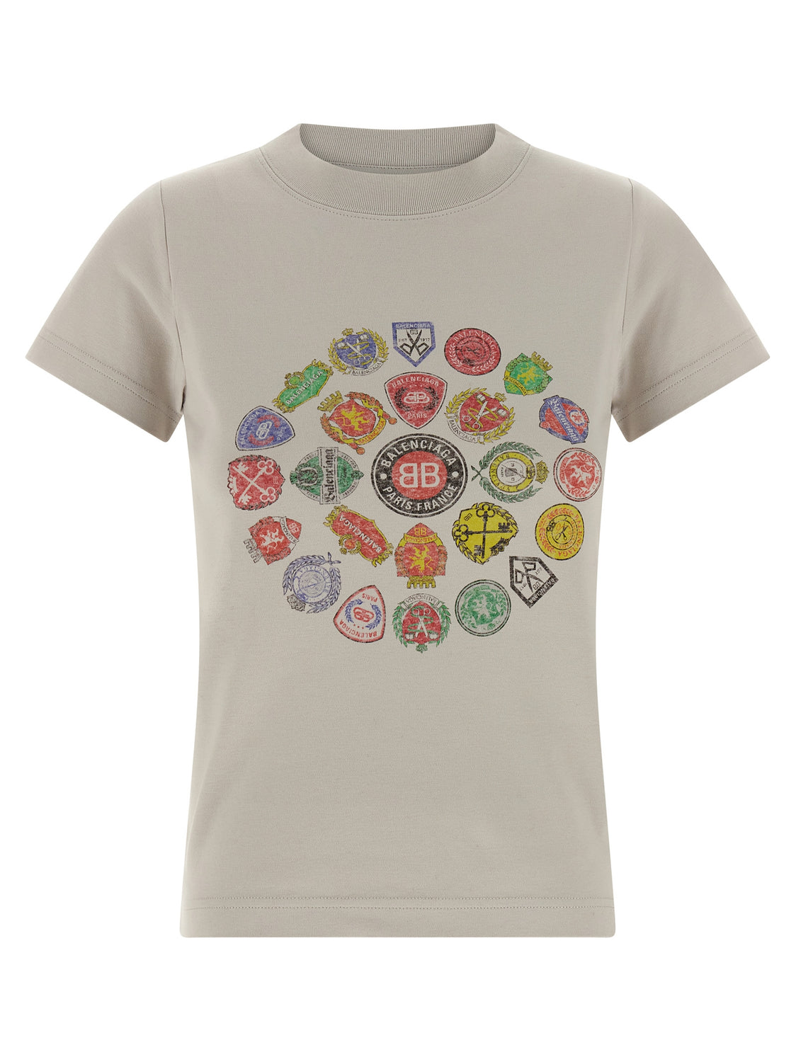 Gray Cotton T-Shirt