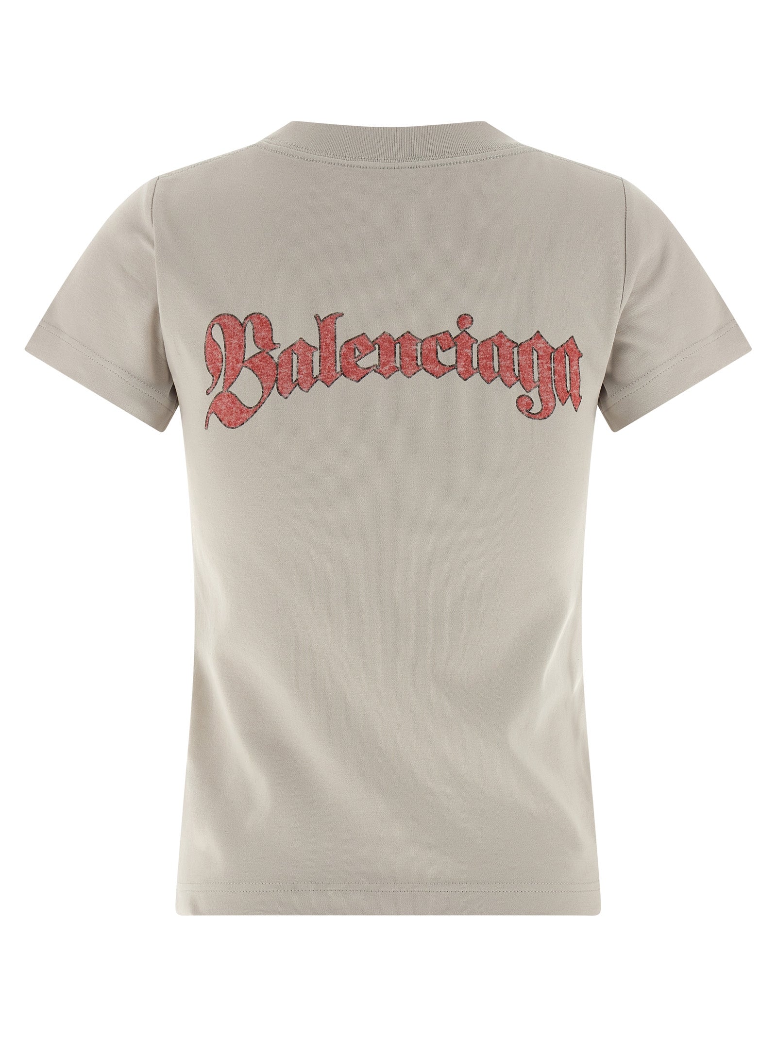 Gray Cotton T-Shirt
