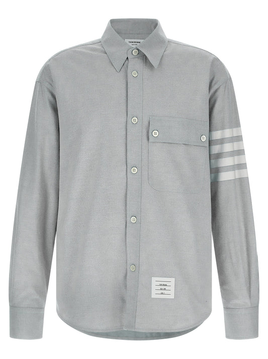 Gray Cotton Blouse